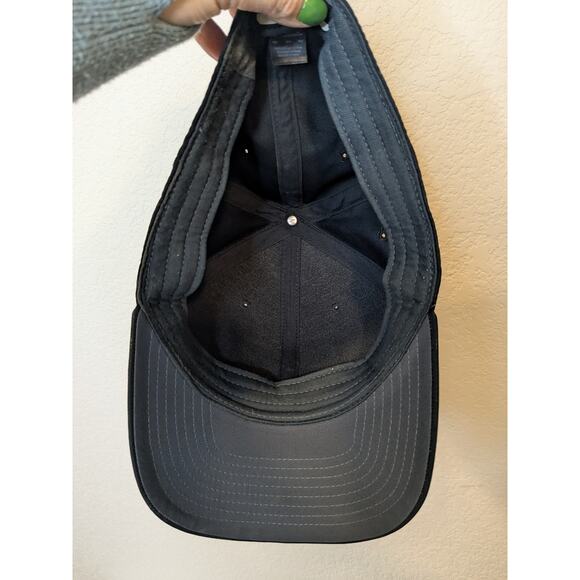 NIKE GOLF Men's Size M/L Classic99 Golf Baseball Cap Hat Black White Swoosh - Picture 5 of 5